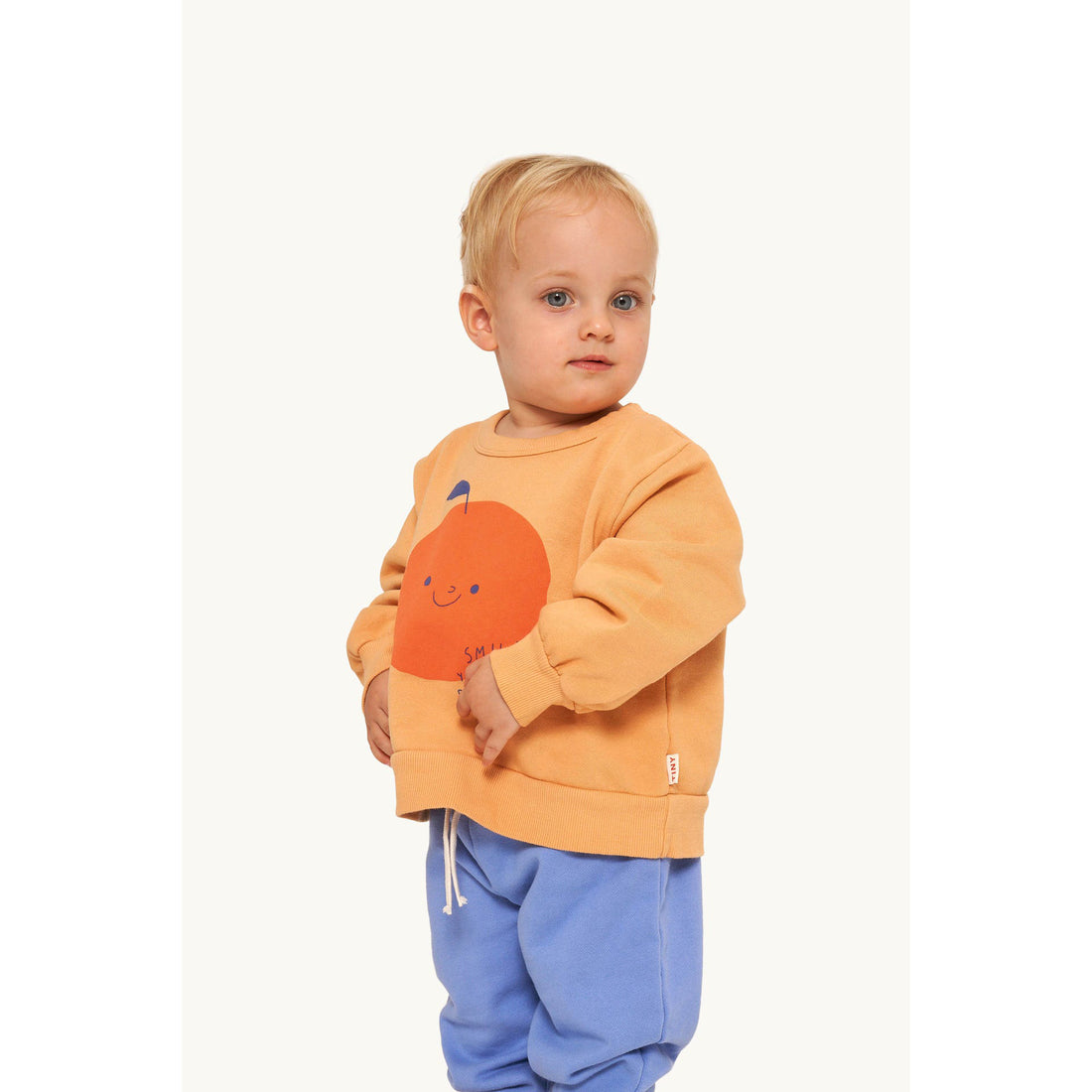 TINYCOTTONS Tangrine Baby Sweatshirt ALM/SR – Petit Bazaar