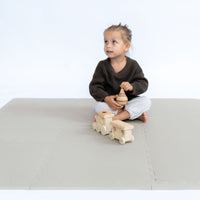 Toddlekind Classic Puzzle Playmat Stone 131x131cm - 9 Tiles & 12 Edging Borders