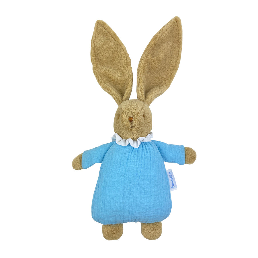 trousselier-lapin-nid-d-ange-doudou-avec-hochet-20cm-coton-bio-bleu-ciel-trou-v634166-2