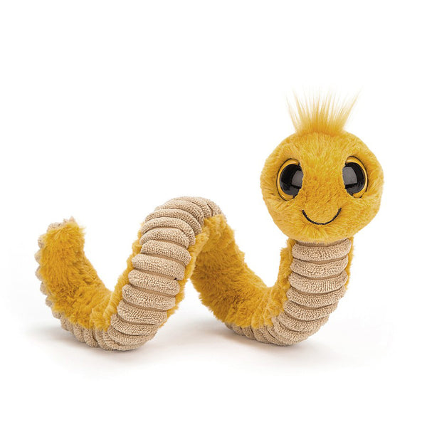 Jellycat store worm blue